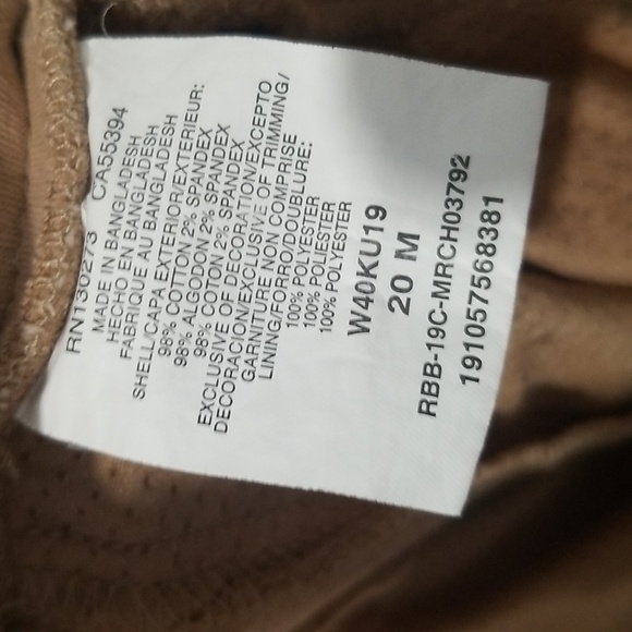 Lee Riders Khaki Skirt / Skort, Size 20 - Picture 4 of 4